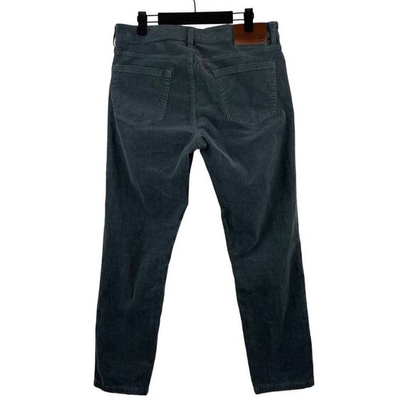 Vineyard Vines Men's Corduroy 5 Pocket Straight Leg Pants Size 32 Preppy Grey - Picture 2 of 9